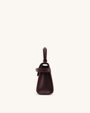 Jw pei Elise Top Handle Bag - Deep Burgundy (small)