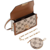 Travelly Women's Cross Body Bag - Brown