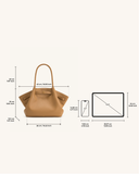 Jw Pei Hana Medium Tote Bag - Latte Color