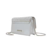 Meredith Women's Silver Cross Body Bag