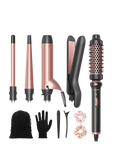 Wavytalk 5 in 1 Curling Iron Set - (with Straightener)