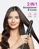 Wavytalk 5 in 1 Curling Iron Set - (with Straightener)