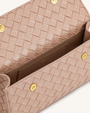 Jw Pei Keyla Weave Texture Top Handle Bag - Pink