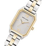 Anne Klein Women's Two-Tone Steel Silver Dial Watch