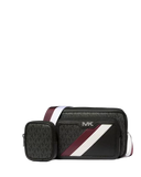 MK Rivington striped logo camera bag