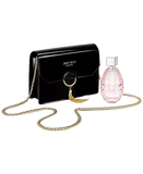 JIMMY CHOO 2-Pc gift set. L'Eau perfume 90ml and Vinyl evening bag