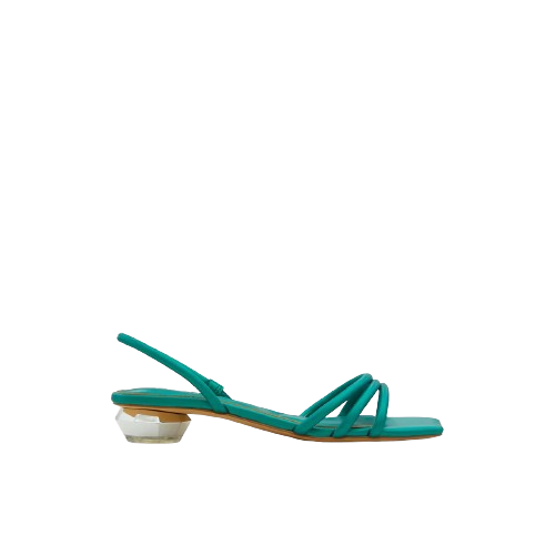Stellara Green Sandals