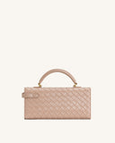 Jw Pei Keyla Weave Texture Top Handle Bag - Pink