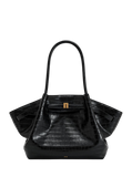 Jw Pei Hana Medium Tote Bag - Black Croc