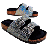 Thick soled Bling slide