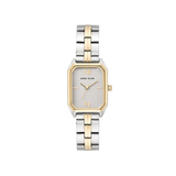 Anne Klein Women's Two-Tone Steel Silver Dial Watch