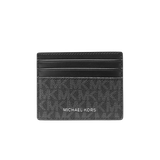 MK Cooper Signature Logo Card Case - BLACK