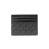 MK Cooper Signature Logo Card Case - BLACK