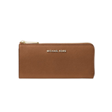 Jet Set Travel Large Saffiano Leather Quarter-Zip Wallet - lugguage