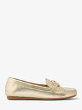 MK Fulton Metallic Moccasin - PALE GOLD