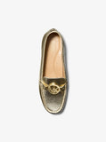 MK Fulton Metallic Moccasin - PALE GOLD