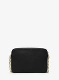 Jet Set Large Saffiano Crossbody Bag - Gold chain