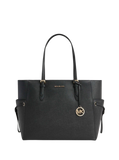 MK Gilly Large Saffiano Leather Tote Bag - BLACK