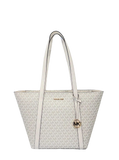 Pratt Large Signature Logo Tote Bag - White strap