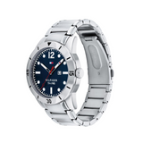 Tommy Hilfiger Stainless Steel Navy Dial Men's Watch - 1791459